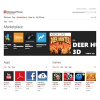 Microsoft Web Tabanlı Windows Phone Marketplace