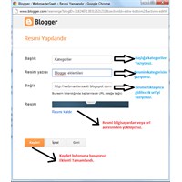Blogspot Resimli Kategori Oluşturmak