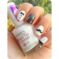 Pala Bıyıklı Nail Art