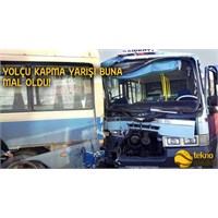 Yarışçı Minibüsler Dehşet Saçtı!