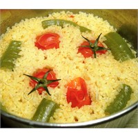 Kaymak Gibi Bulgur Pilavı