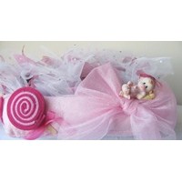 Hoş Geldin Bebek Magnetleri ve Keçe Sepeti