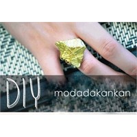 Sokaktan Bulduğunuz Taşlar İle Şık Yüzük Yapımı