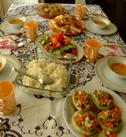 Davet Menüsü Ve Portakal Suyunda Zeytinyağlı Engin