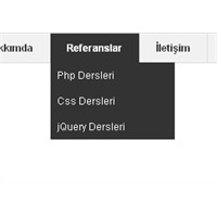 Jquery İle Açılır Menü Yapmak