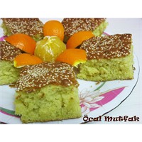 Susamlı Portakallı Kek