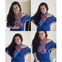 Diy - Çift Taraflı Şal