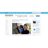 Responsive Teknoloji-sosyal Medya Blogger Teması
