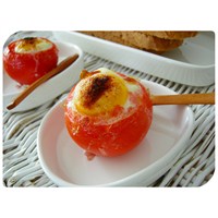 Fırında Yumurtalı Pomodoro