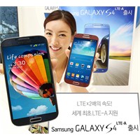 Samsung’un Yeni Atağı: “Galaxy S4 Lte-a”