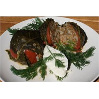 Pazılı Domates Dolma
