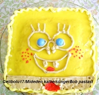 Midedenkalbenin Sünger Bob Pastası