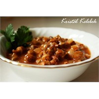 Ekşili Kuru Bamya Yemeği