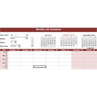 Haftalık İş Tanımı Excel Çalışması
