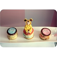 Pink Boutique Bakery Baby Shower Mini Pastalar