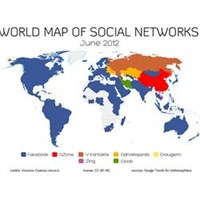 Sosyal Ağların Dünyadaki Dağılımı