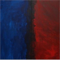 Kahverengi Kadın / Adam Mavi