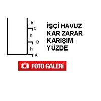 İşçi Havuz Kar Zarar Karışım Yüzde