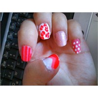 Günün Ojesi Pembe Nail Art