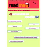 Readmee Ekim 2011 Sayısı Yayınlandı!