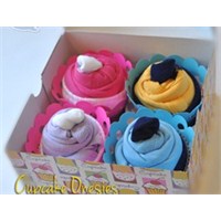 Bebek Eşyalarından Hediyelik Cupcake