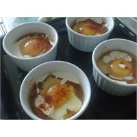 Fırında Menemenli Kremalı Yumurta
