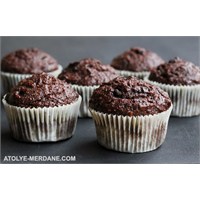Ekstra Çikolatalı Yağsız Balkabaklı Muffinler