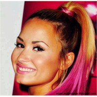 Pembe Saçlı Demi Lovato!