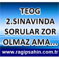 Teog İkinci Dönem Sınavları