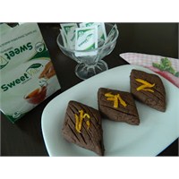 Sweetvia'lı Portakallı, Cevizli, Un Kurabiyesi