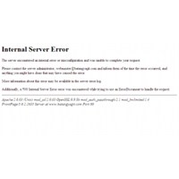 500 İnternal Server Error Hatası Ve Çözümü