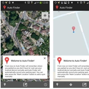Auto Finder:Aracınızı park ettiğiniz yeri hatırlat