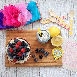 Vegan Berry Lemonade Cake