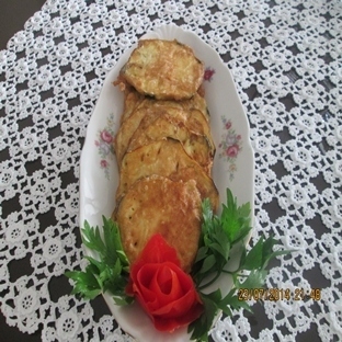 Yumurtalı patlıcan kızartması
