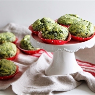 Spinat Feta Muffins