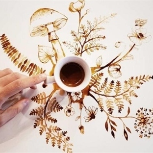 Kahveden Sanat Yaradan Bir Adam:Giulia Bernardelli