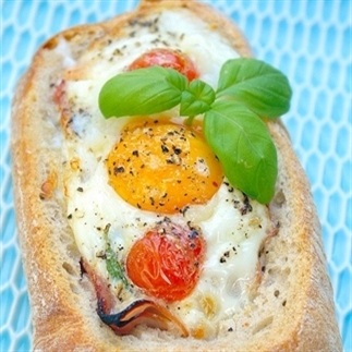 Broodje ei uit de oven