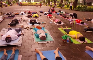 Ontspannen in Savasana, doen!