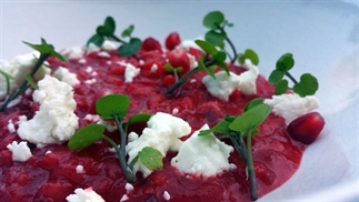 Rode Bieten Risotto