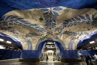 Zo mooi kunnen metrostations zijn
