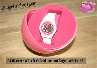 Budgetmeisje 1 jaar!: Win een Swatch horloge