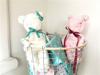 DIY kraamcadeau tip: Teddybeer van handdoek