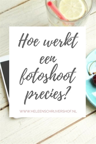 Hoe werkt een fotoshoot precies?