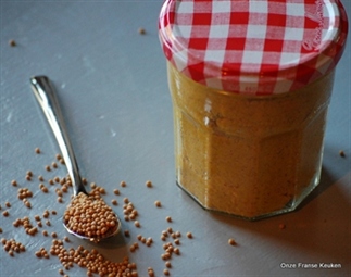 Homemade 'zoete' mosterd zonder suiker