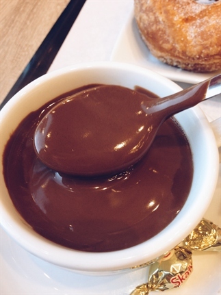 Warme Chocolademelk bij Farggi Barcelona