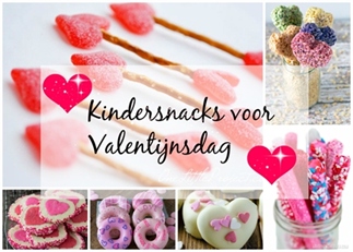 11 kindersnacks voor Valentijnsdag