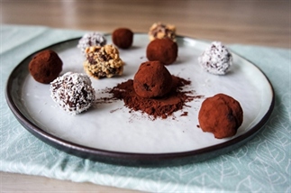 Chocolade Truffels voor Valentijnsdag