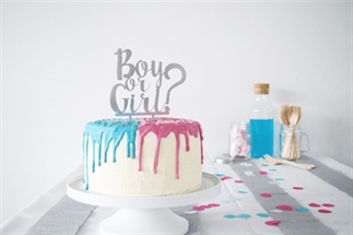 Gender reveal party: BOY or GIRL?