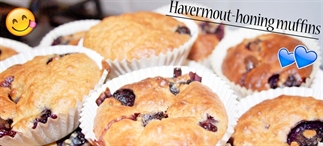 Gezond, simpel & goedkoop:Havermout honing muffins