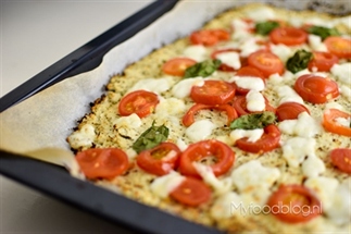 Bloemkool pizza (gezondere pizza!)